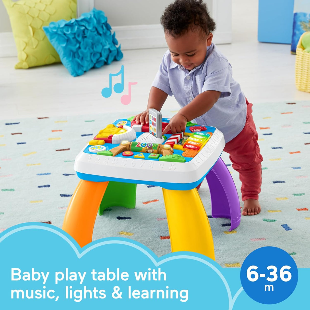 Mattel MULTILEARNING Table Multicolor