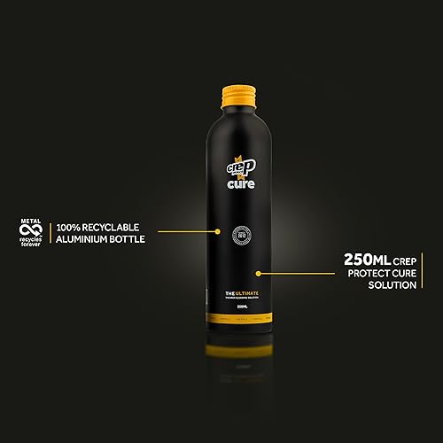 Crep Protect Cure Refill Bottle 200ml Not Water Resistant Black