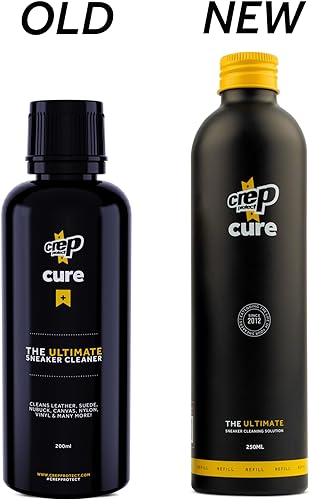 Crep Protect Cure Refill Bottle 200ml Not Water Resistant Black