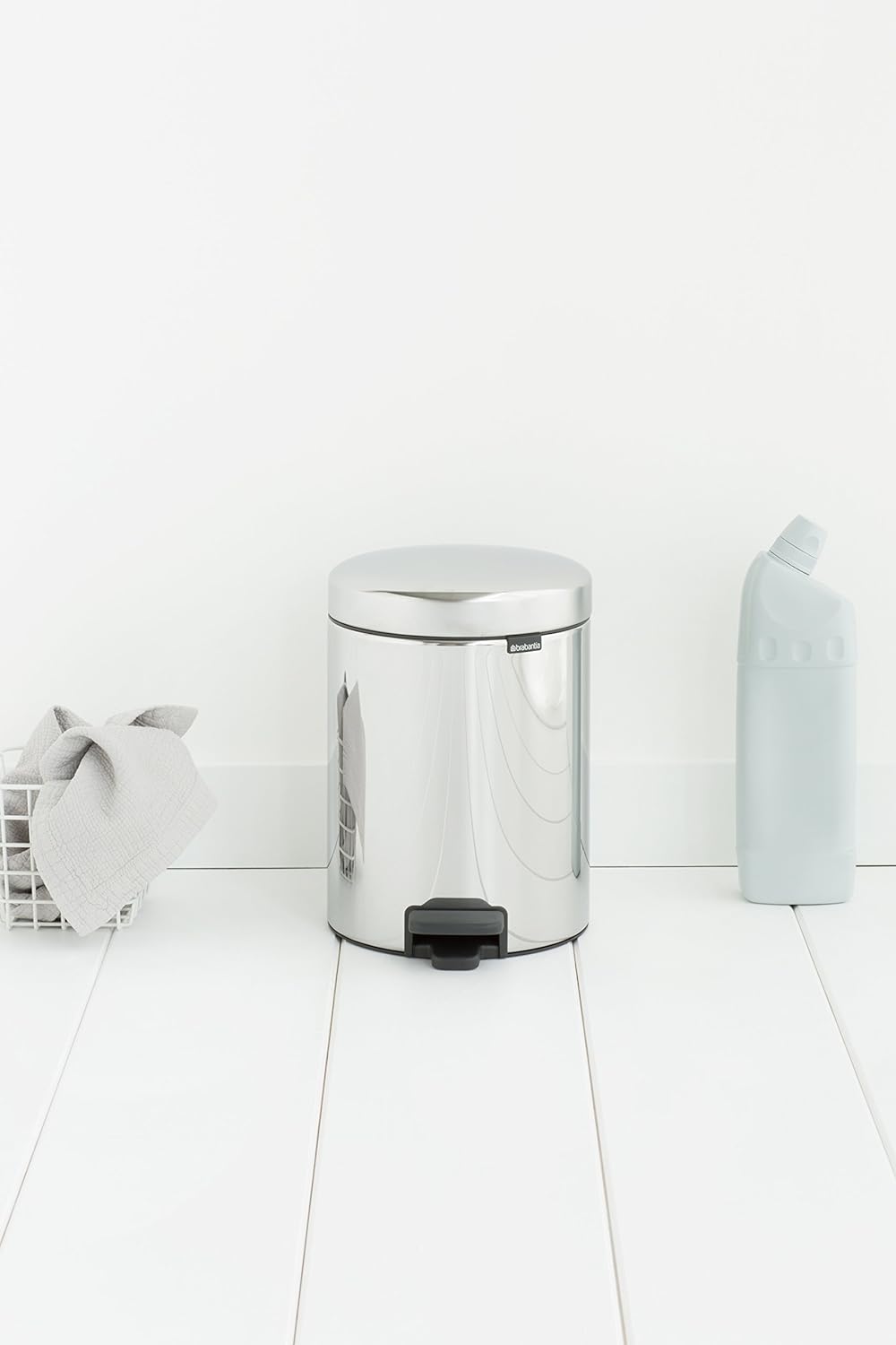 Brabantia 112621 Pedal Bin Silver