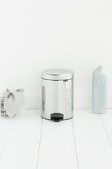 Brabantia 112621 Pedal Bin Silver