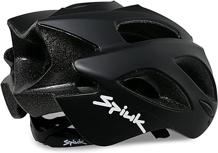 Spiuk Rhombus Helmet Rear Adjustment Unisex Adult Black (M-L) 58-62