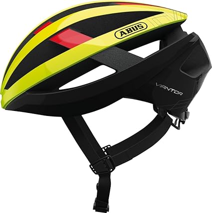 ABUS Viantor Racing Sporty Bike Helmet Unisex Yellow S/M 54-58CM