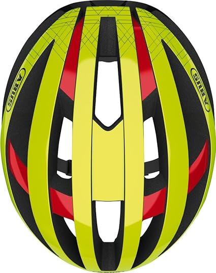 ABUS Viantor Racing Sporty Bike Helmet Unisex Yellow S/M 54-58CM