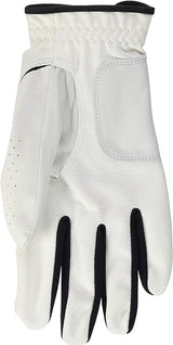 Wilson Men'S Staff Grip Plus Right Hand Golf Gloves White Medium