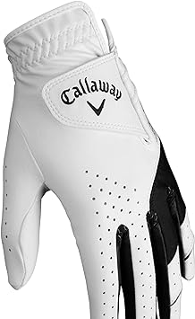 Callaway Golf Women's Weather Spann Premium Japanese Glove White M 2 Unit