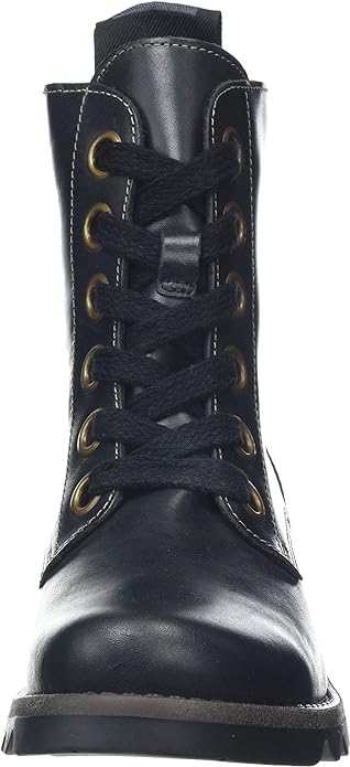 Fly London Women's Ankle Breathable Leather Comfort Boot Black 003 7 UK