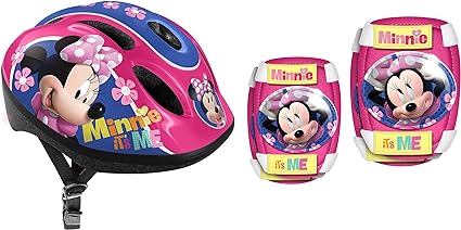 Stamp K862507 Minnie Helmet Elbow + Knee Pads Girls 5+ year Pink 52/56 Cm