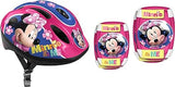 Stamp K862507 Minnie Helmet Elbow + Knee Pads Girls 5+ year Pink 52/56 Cm