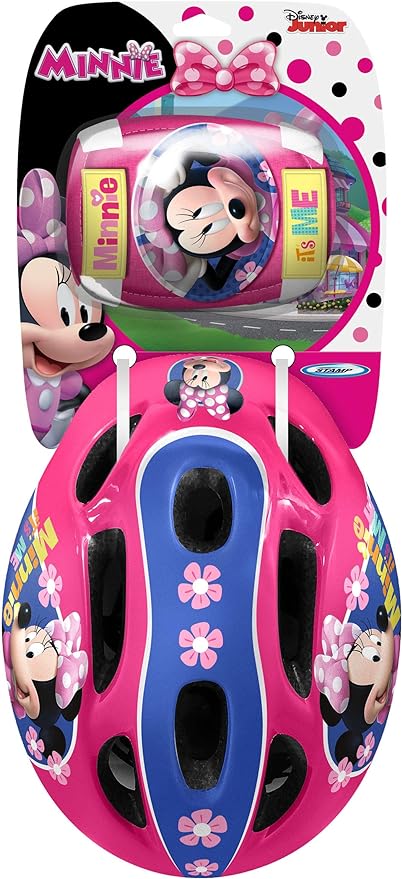 Stamp K862507 Minnie Helmet Elbow + Knee Pads Girls 5+ year Pink 52/56 Cm