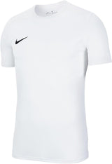 Nike Men's T-shirt Crew Neck Regular Fit White/Black Large