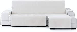 Eysa Sofa Cover Cotton White