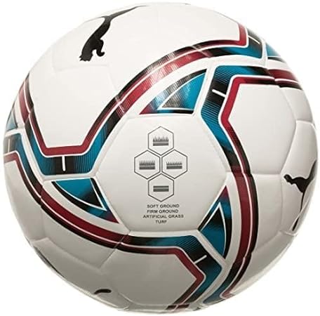 PUMA Teamfinal 21 Lite Ball 290g Soccer Puma White Rose Red Black