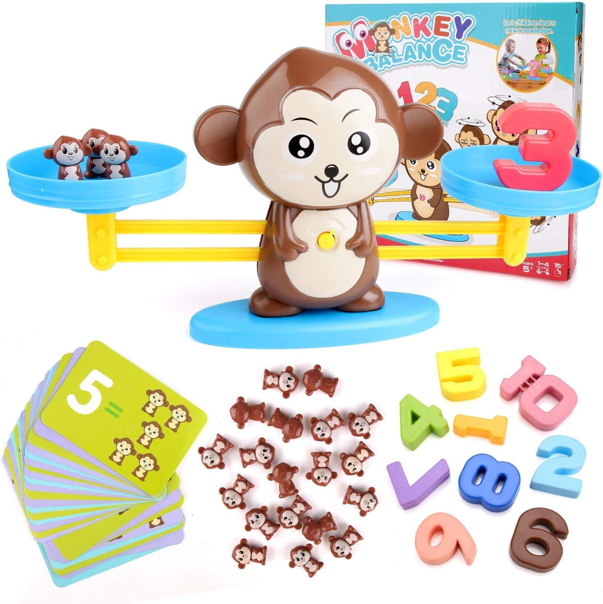 BBLIKE Math Toy 65 Pieces