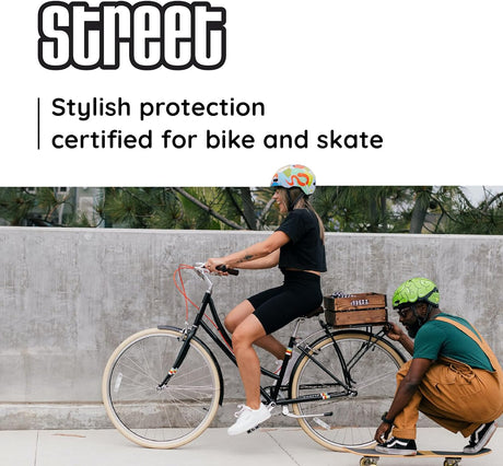 Nutcase Street MIPS Adult Bike and Skate Helmet Multi-coloured 56-60 cm M