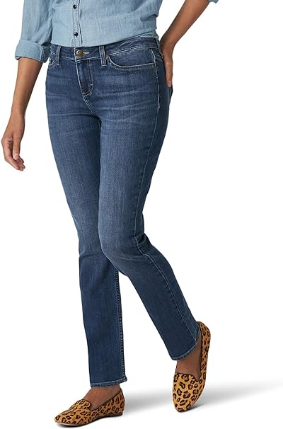 Lee Women's Legendary Mid Rise Leg Jean