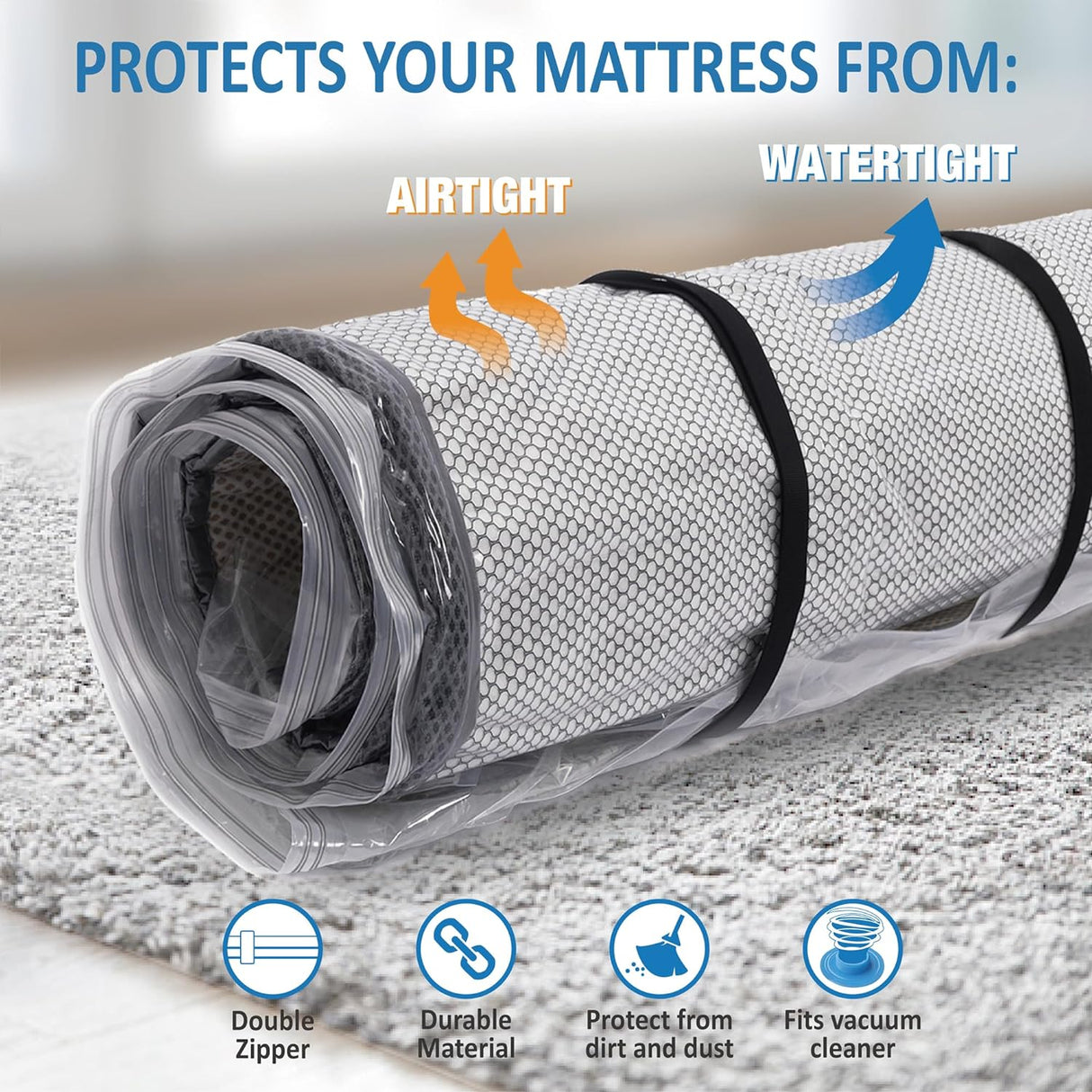 Foam Mattress Vacuum Bag