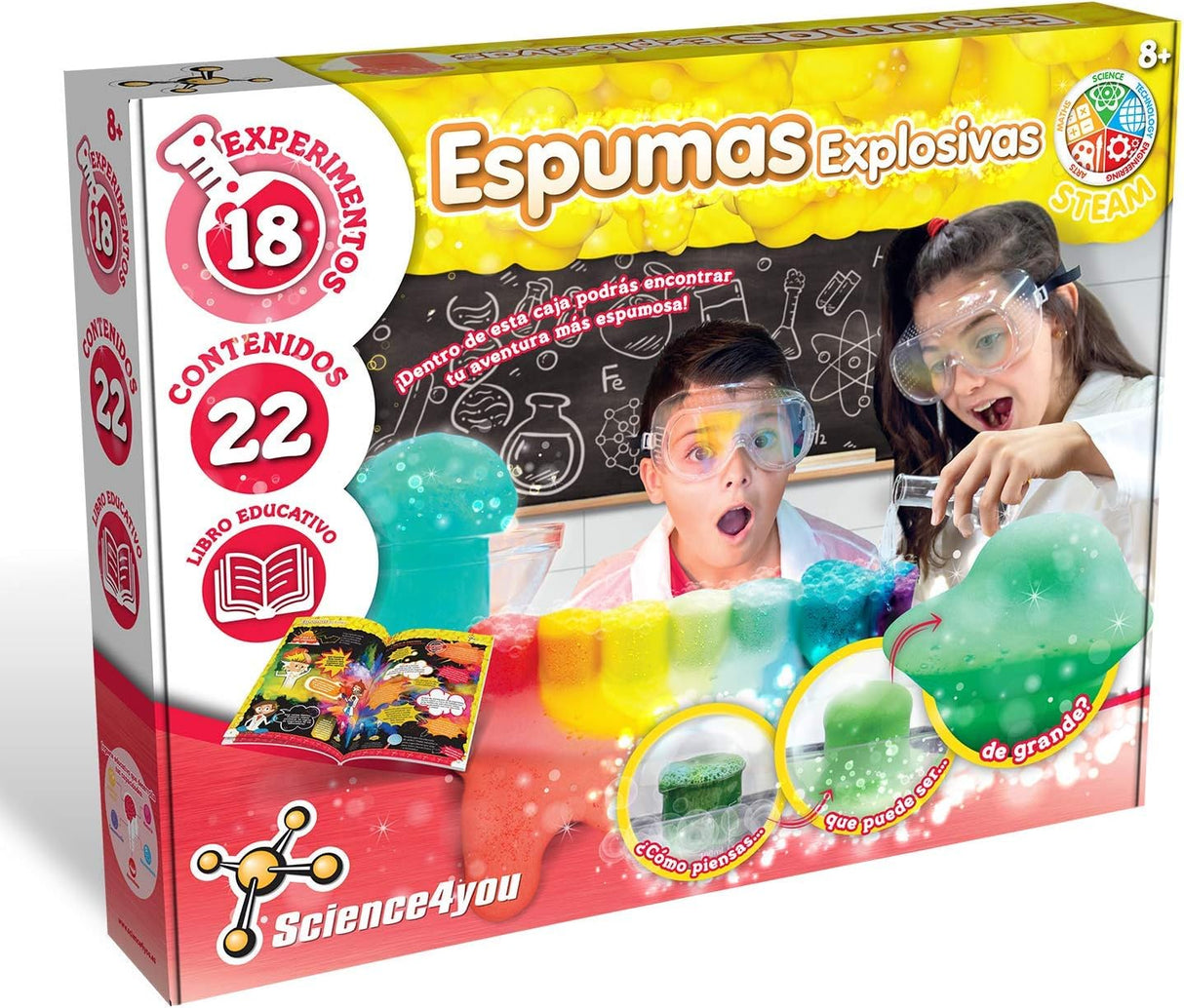 Science4you Explosive Foams Game & Toys