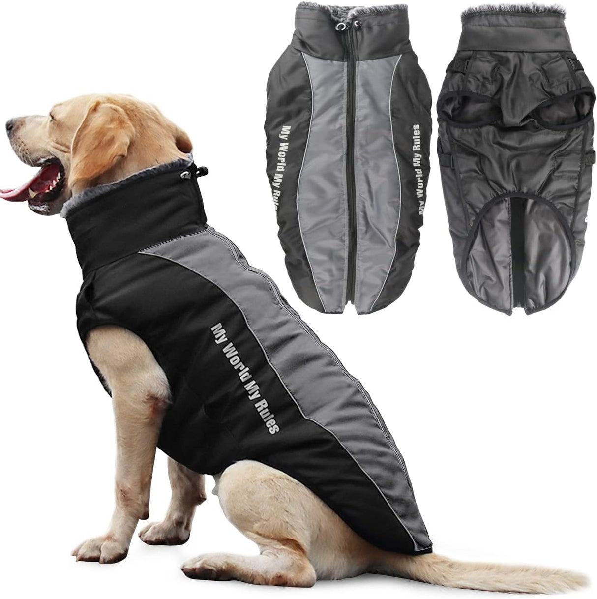 Idepet Dog Coat Warm Jacket