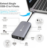 NOVOO 9 in1 USB Hub Multiport Adapter