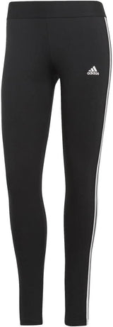 adidas 3 Stripes Pull On Leggings Female Adult Black/White XSmall