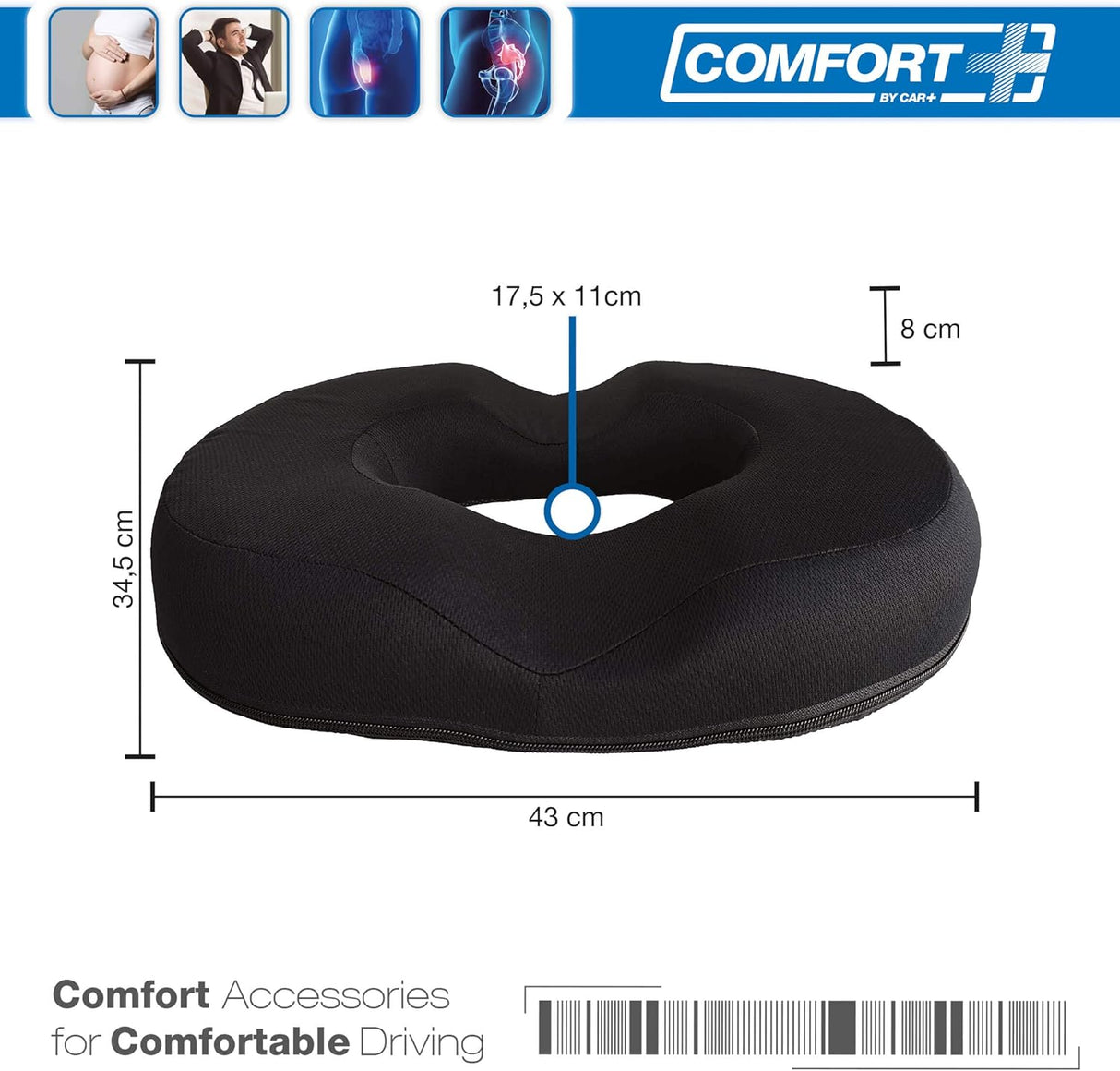 Sumex Round Foam Pillow Ring