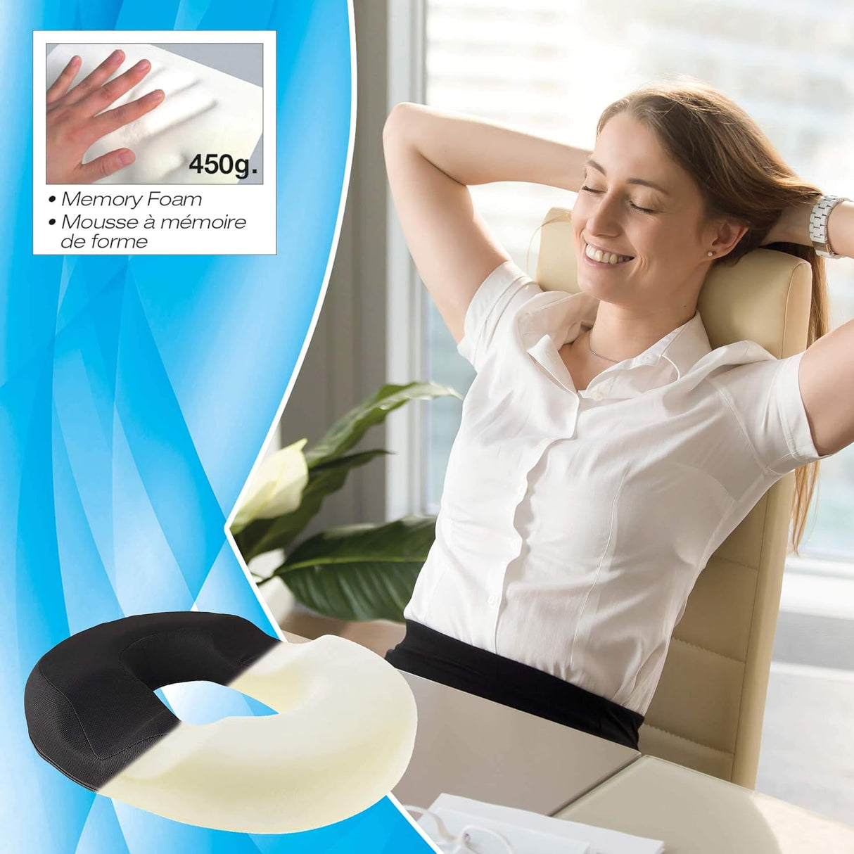 Sumex Round Foam Pillow Ring