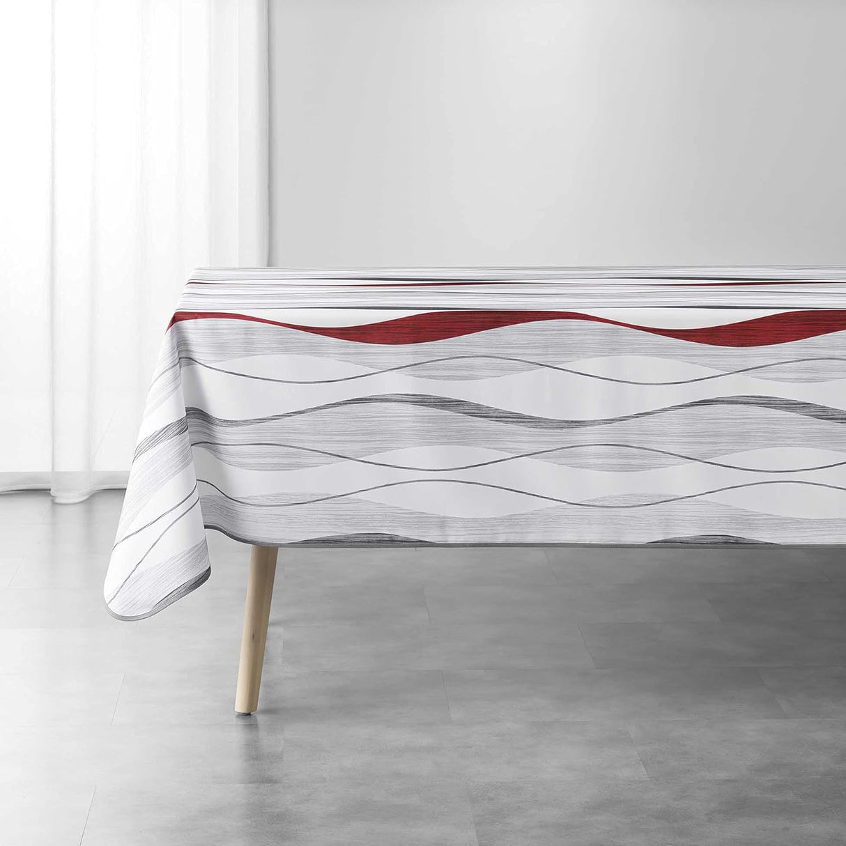 Softness of Interior Tablecloth