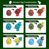 TUNJILOOL Dinosaur Robot Toys Multi