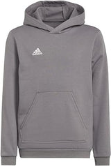 adidas Unisex Kids Entrada 22 Hooded Sweat Team Grey Four 11-12 Years