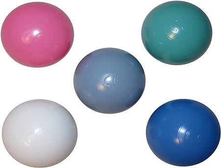 Bällebad24 100 Pastel Balls (TÜV Tested and Certified 2019) Ball Pit