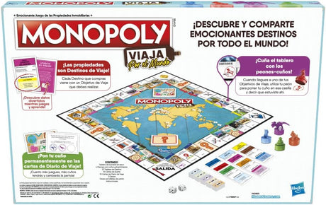 Hasbro JUEGOS Monopoly VIAJAR