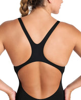 arena Solid Swim Pro Team Women's One-piece Swimsuit Black-white 48