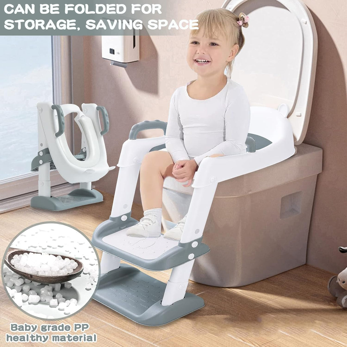 MULEVIP Children's Toilet Seat White