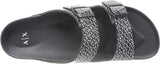 Armani Exchange Men's Allover Logo Pool Slide Sandal S526 10.5 UK