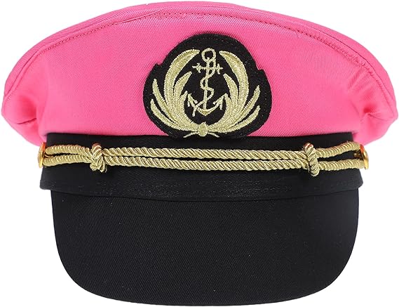 GALPADA Captain's Hat Sailor Pink