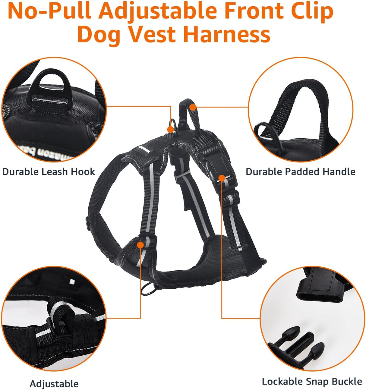 Amazon Basics No-Pull Dog Vest Harness