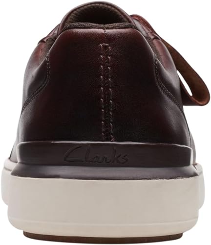 Clarks Men's Courtlite Move Sneaker Leather Dark Brown (9.5 UK)