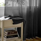 Woaboy Voile Curtains Short Curtains