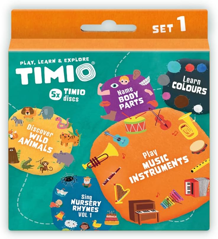 TIMIO Disc Set # 1: 5 Audio Discs